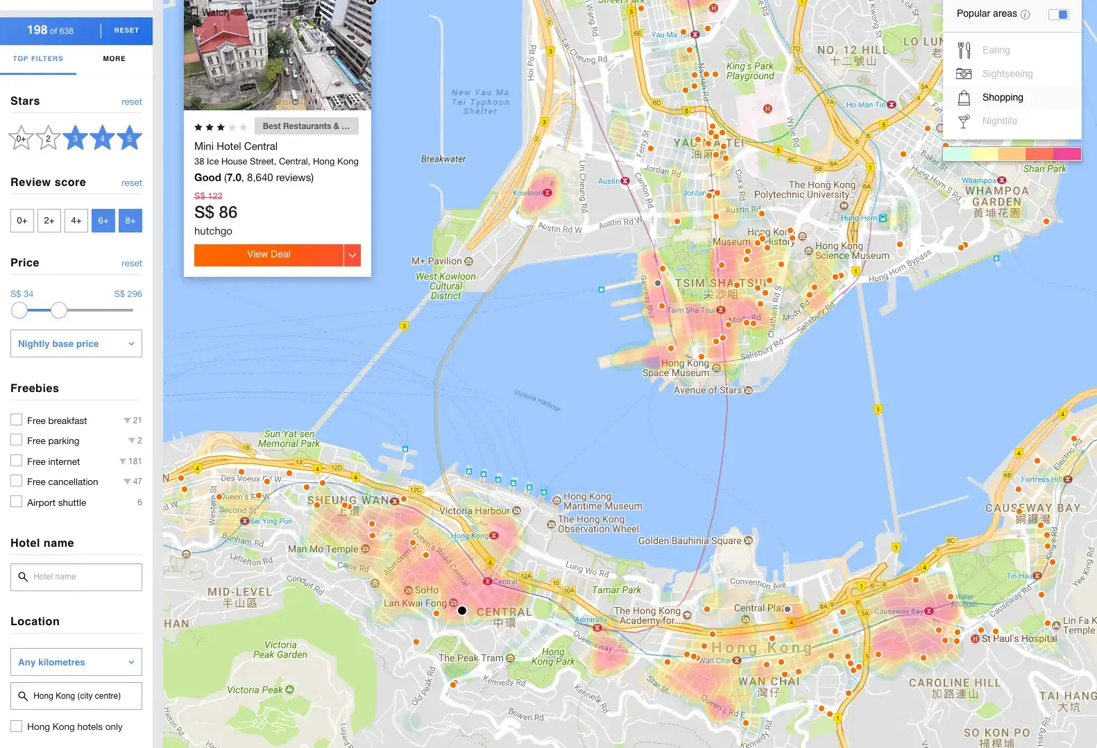Find cheap accomodation in Hong Kong