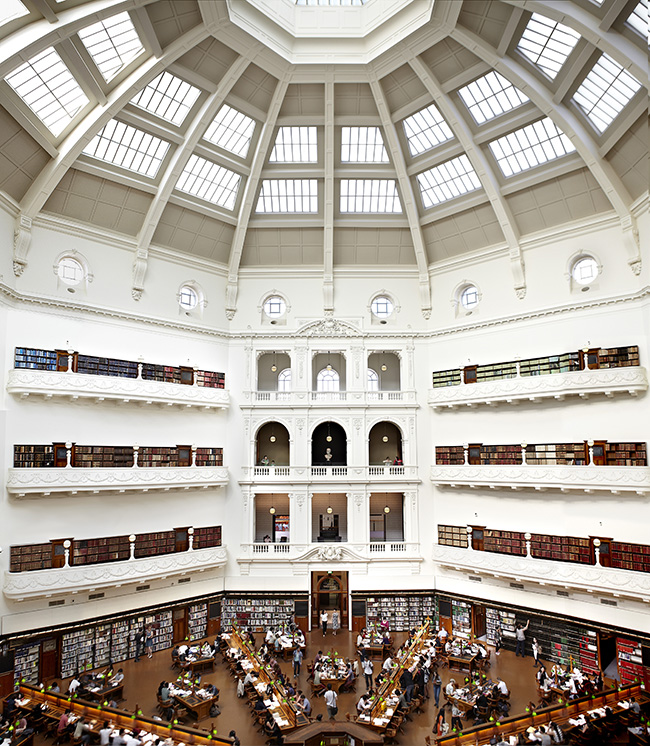 8 Most Gorgeous Libraries In The World - Victoria State Library, Melbourne, Australia