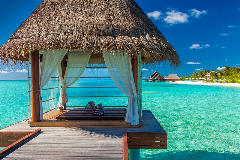 overwater massage cabana, Bora Bora, French Polynesia
