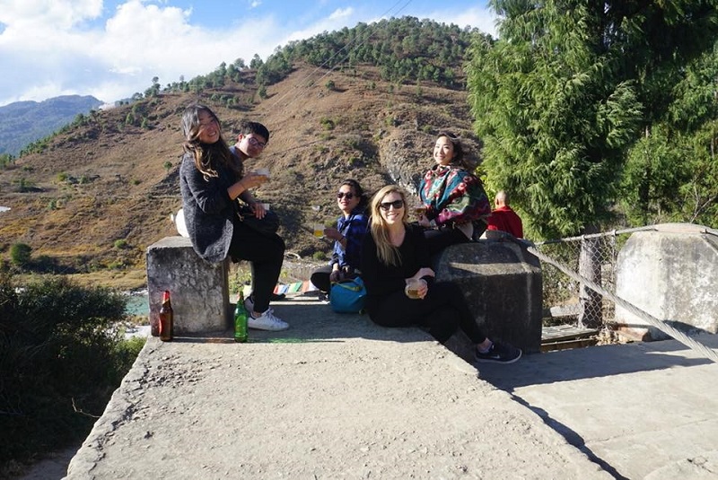 Tourists enjoy travelling to Thimphu, Bhutan