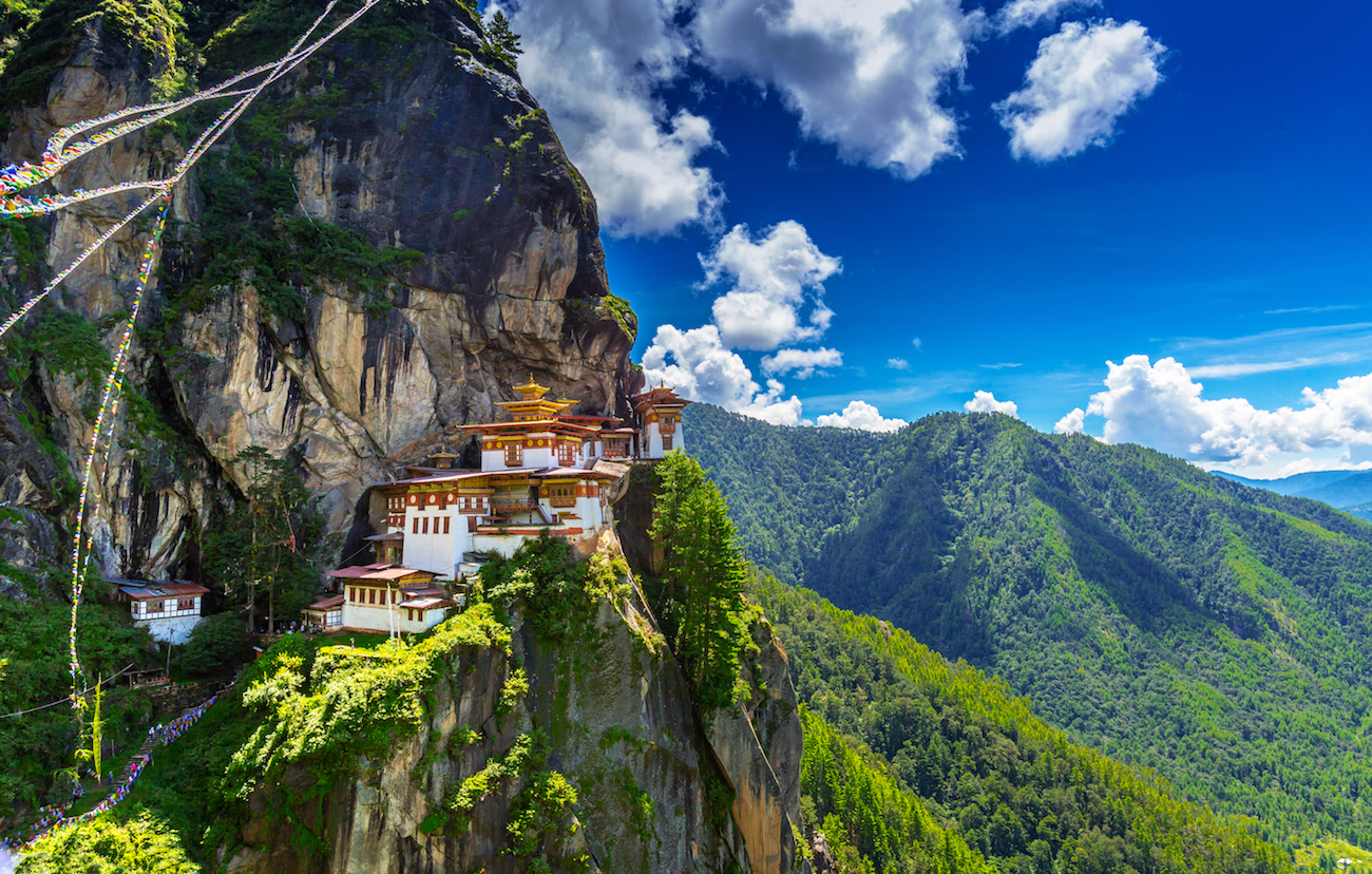 Tiger's nest monastery, Bhutan