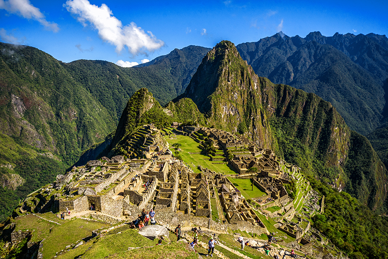 Best month to travel: Macchu Picchu View of the Lost Incan City of Machu Picchu near Cusco, Peru