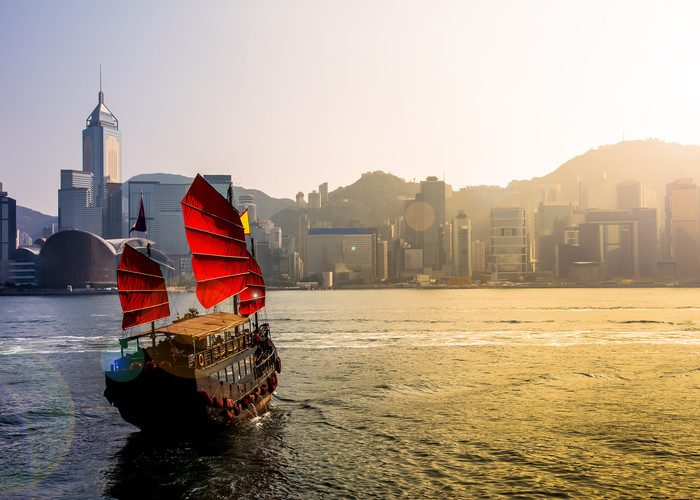 Hong Kong Hong Kong junk boat