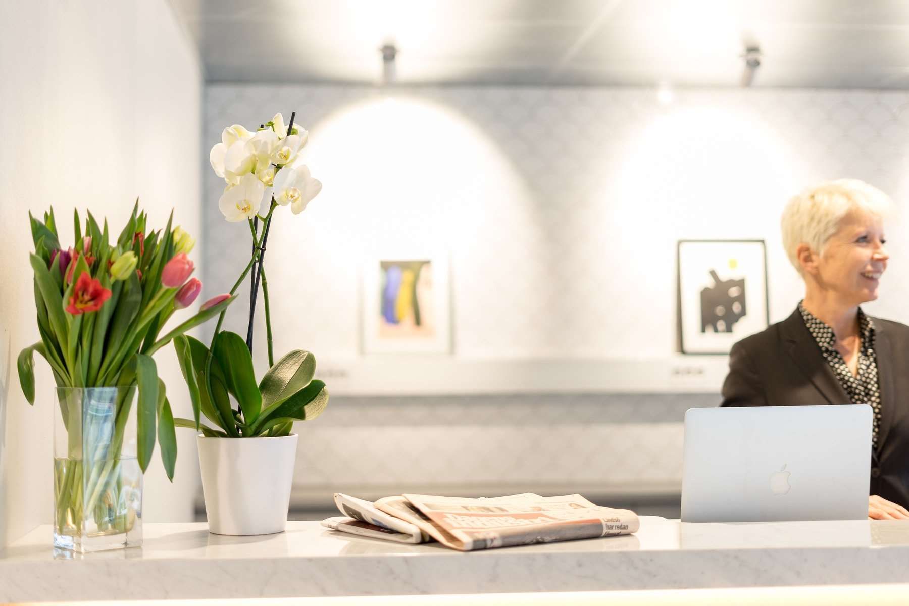 Front desk